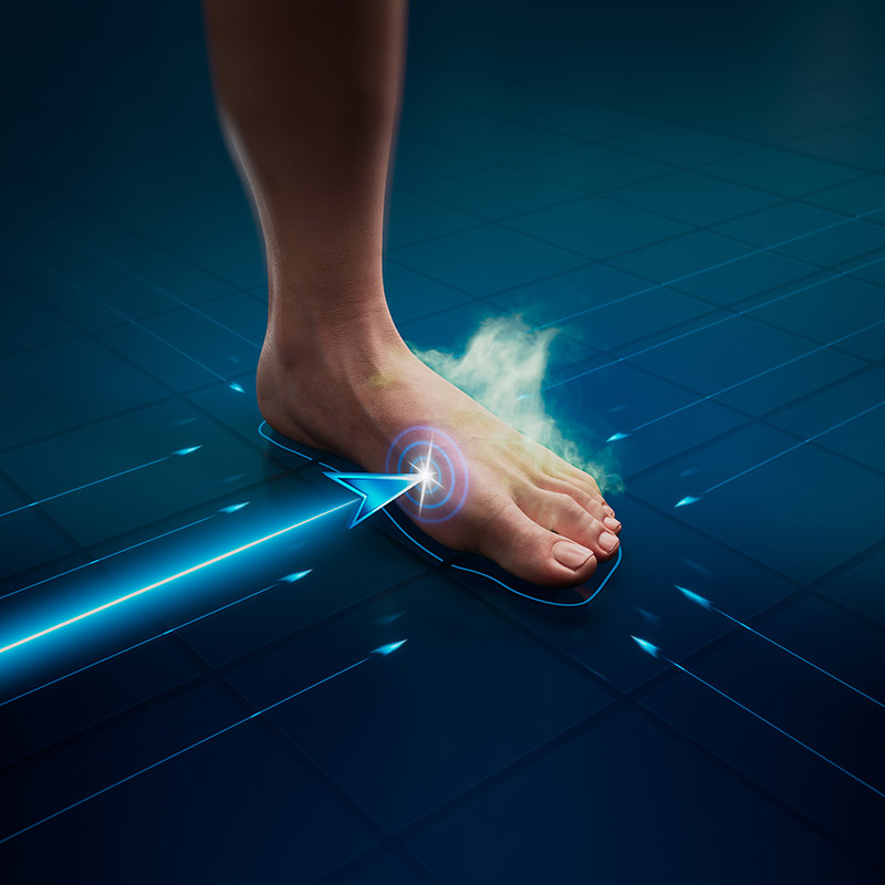 Arrow-Hitting-Foot-Image